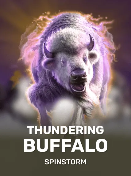 Thundering Buffalo game tile